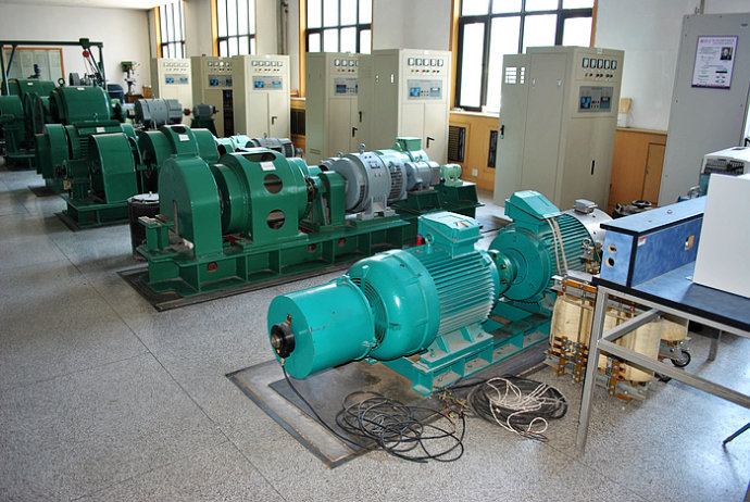 淮滨某热电厂使用我厂的YKK高压电机提供动力